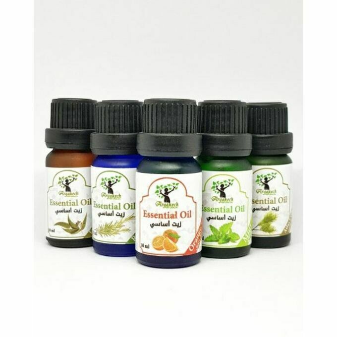 argakech huiles essentielles 10ml / romarin /menthe/orange/eucalyptus/cèdre de l&#39;atlas