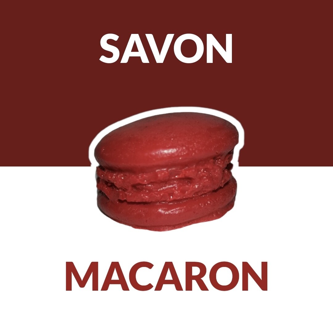 Savon forme Macaron