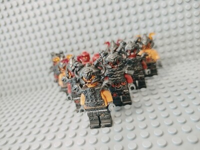 Lego Ninjago Minifiguren Vermillion Krieger 1 Stück