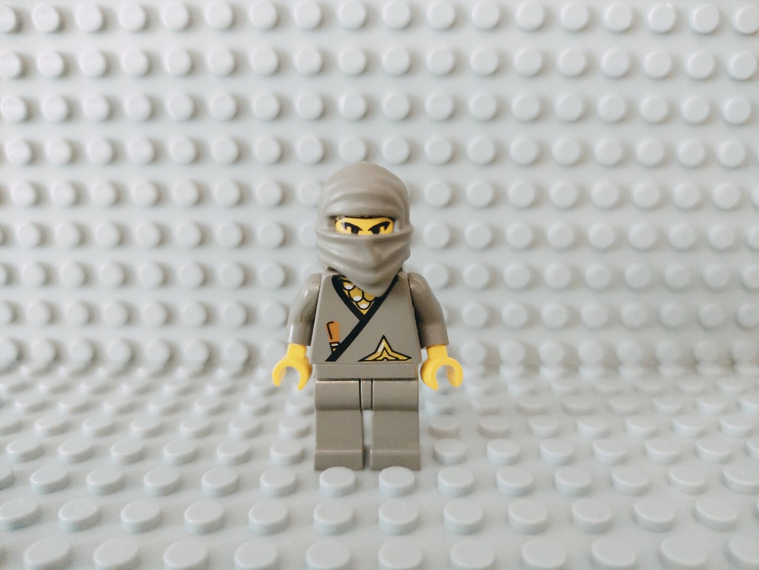 Lego Ninja Minifigur Gray Ninja