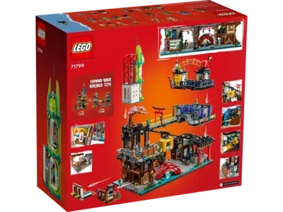 Lego Ninjago Set 71799 Ninjago City Markets