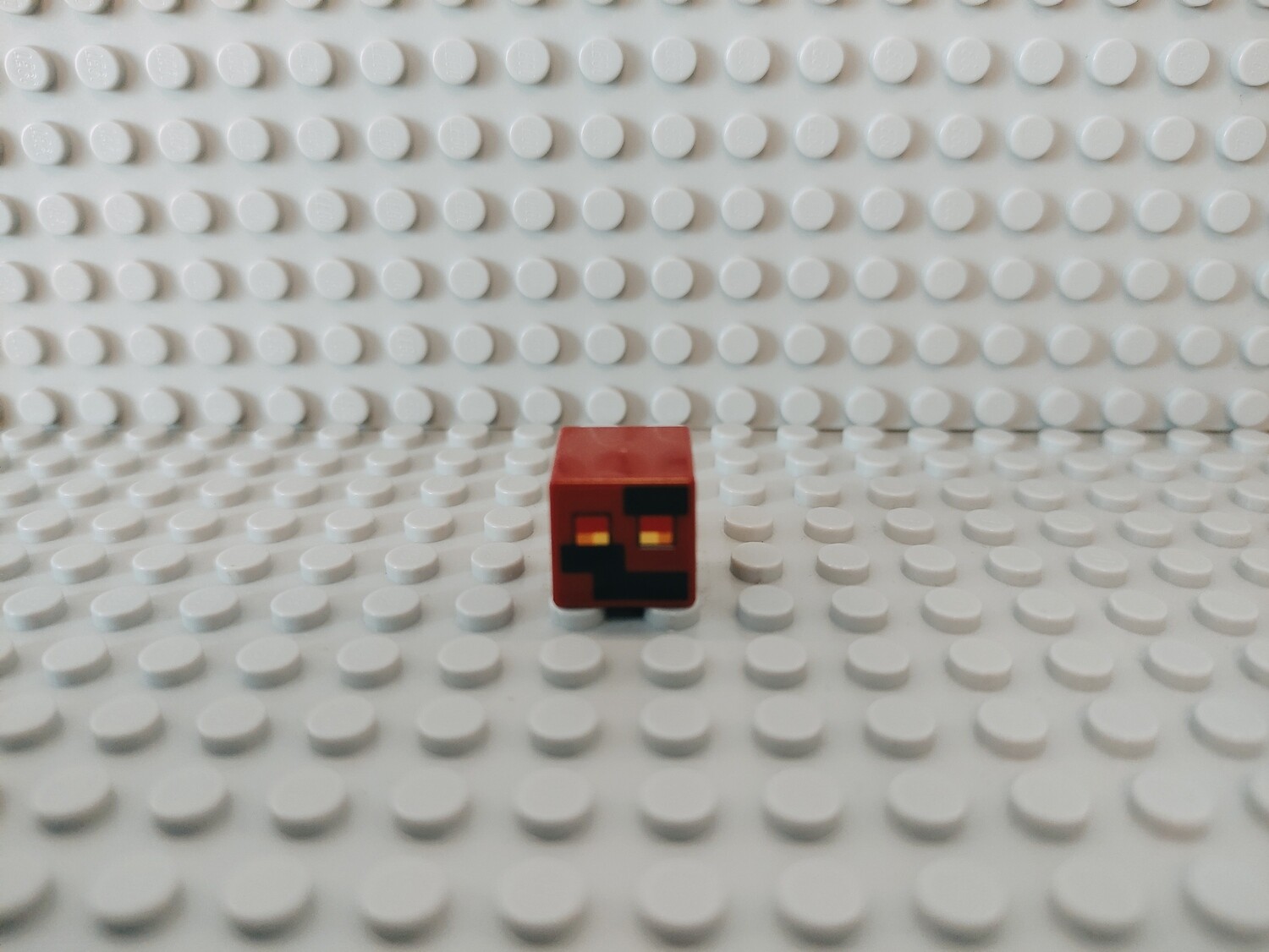 Lego Minecraft Kopf Magma Cube