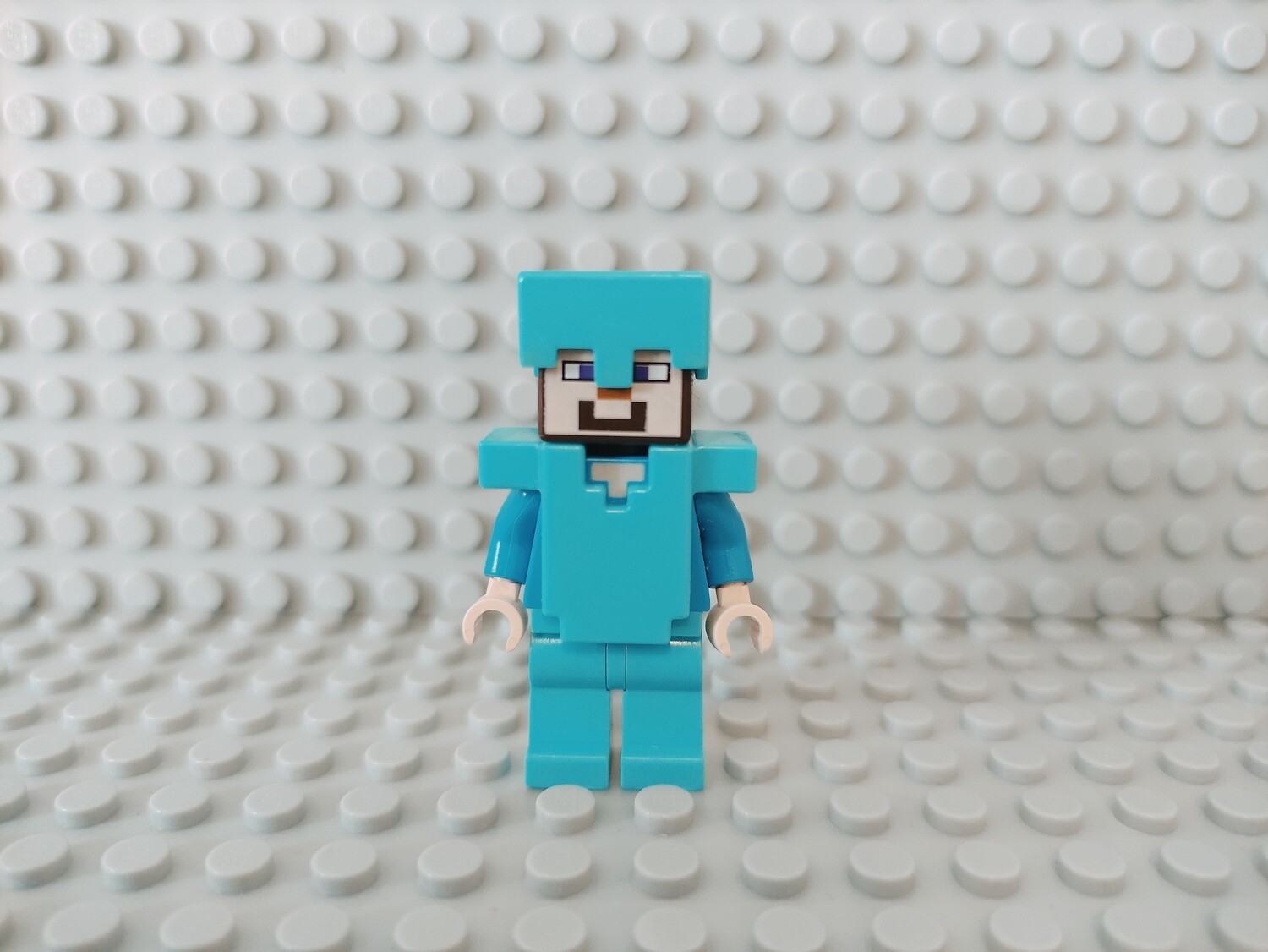 Lego Minecraft Minifigur Steve Diamant Rüstung