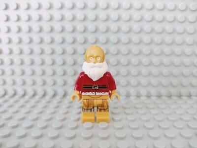 Lego Star Wars Minifigur Santa C-3PO