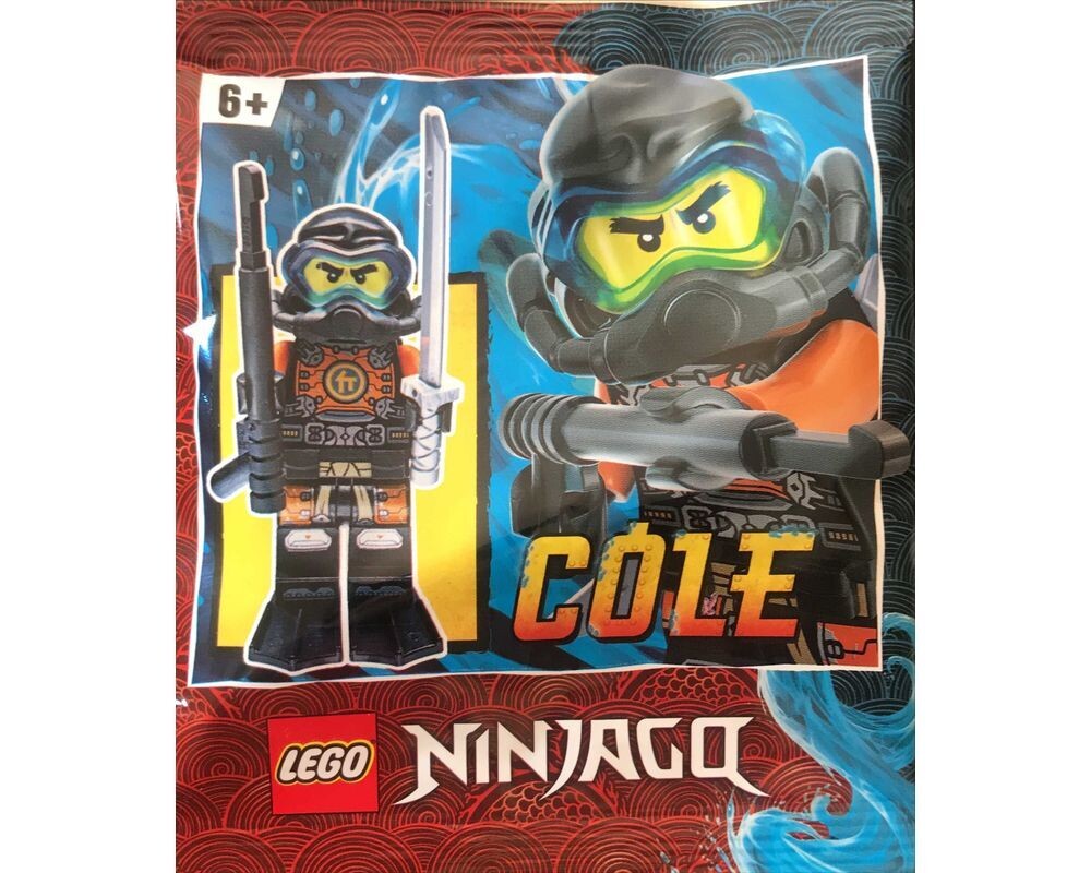 Lego Ninjago Minifigur Scuba Cole Polybag