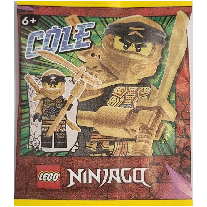 Lego Ninjago Minifigur Cole Polybag