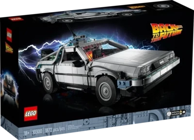 Lego Creator Expert Set 10300 Back to the Future Delorean
