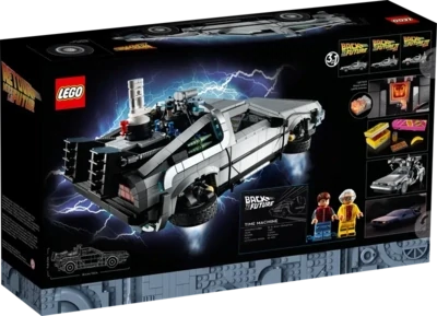 Lego Creator Expert Set 10300 Back to the Future Delorean