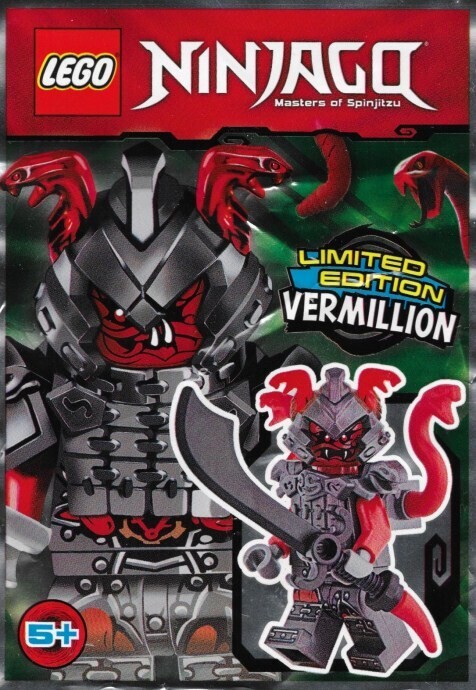 Lego Ninjago Minifigur Vermillion Polybag
