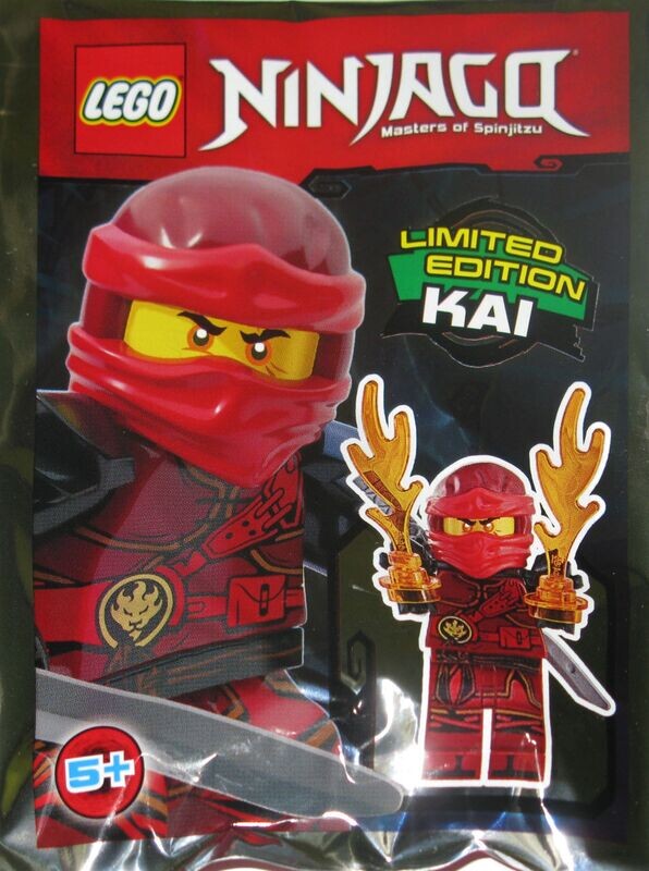 Lego Ninjago Minifigur Kai Polybag