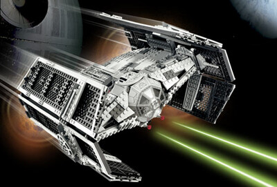 Lego Star Wars Set 10175 Vader's TIE Advanced UCS
