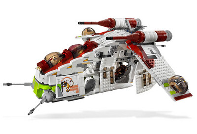 Lego Star Wars Set 7676 Republic Attack Gunship