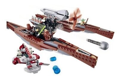 Lego Star Wars Set 7260 Wookiee Catamaran Light Up