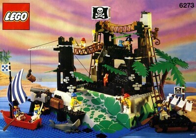 Lego Pirates Set 6273 Rock Island Refuge