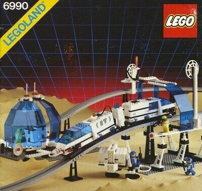 Lego Space Set 6990 Futuron Monorail Transport System