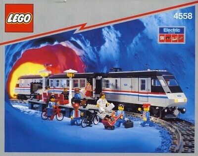 Lego System Zug Set 4558 Metroliner