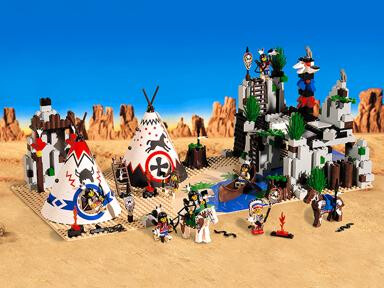 Lego Western Set 6766 Rapid River Village