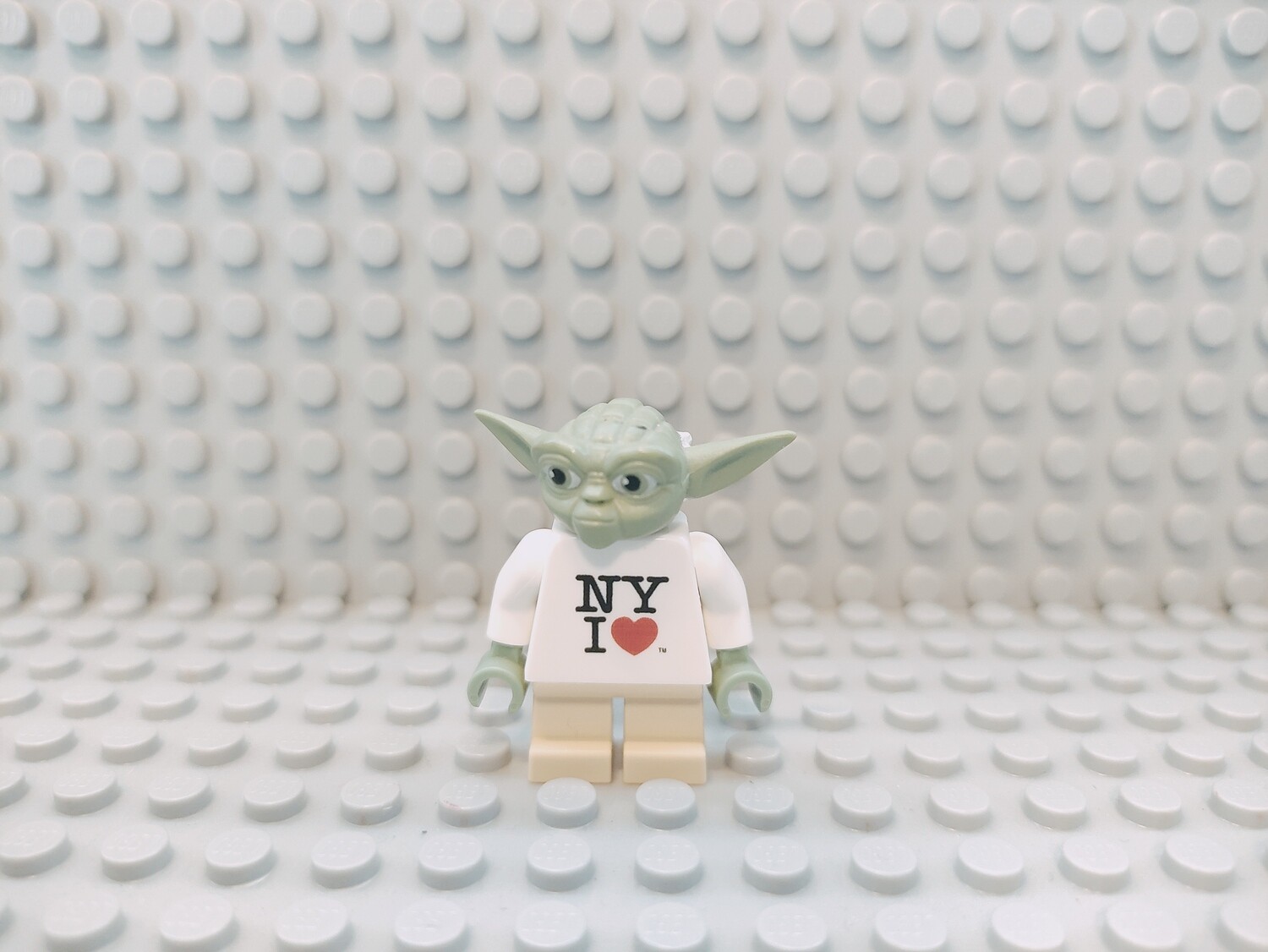 Lego Star Wars Minifigur Yoda NY I Love Reprint