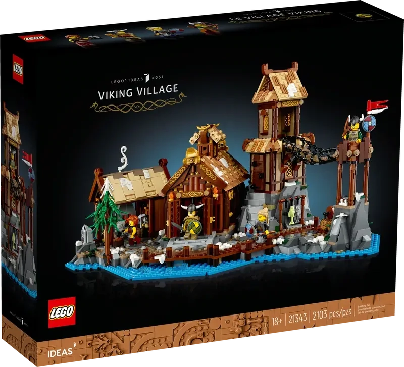 Lego Icons Set 21343 Wikingerdorf