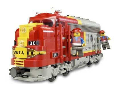 Lego Zug Set 10020 Santa Fe Super Chief