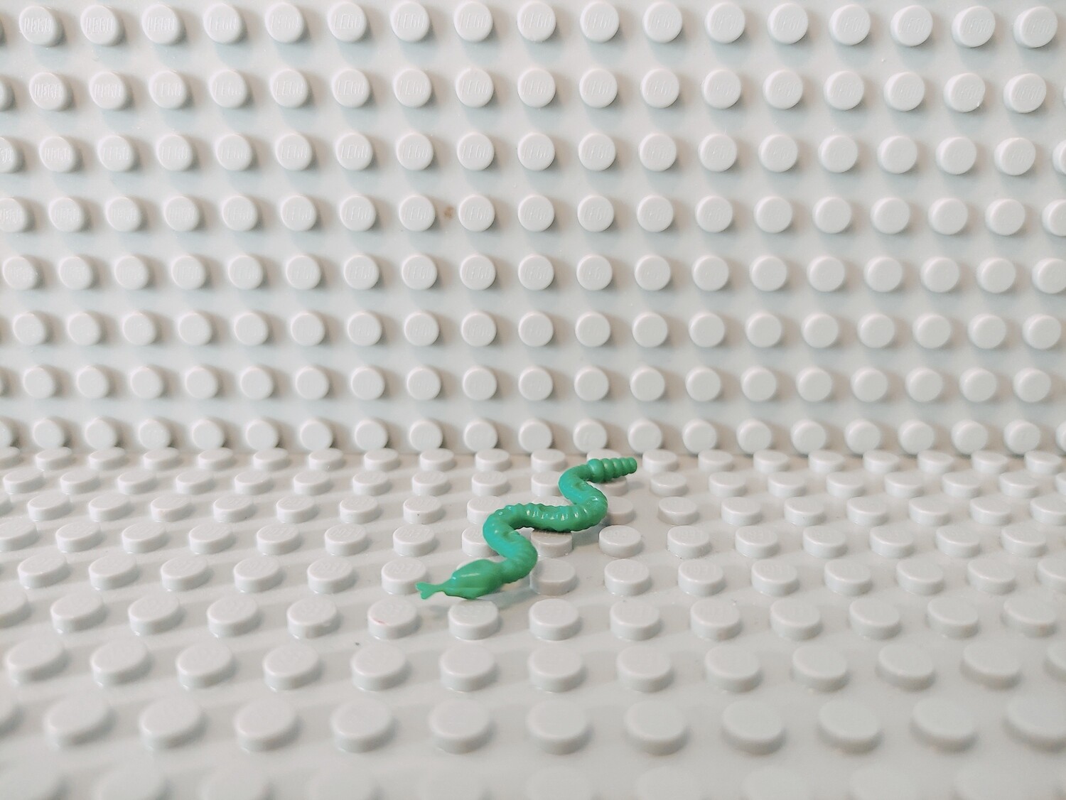 Lego Tiere Schlange grün