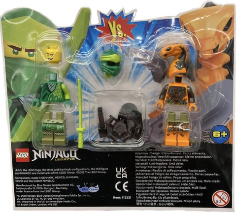 Lego Ninjago Minifigur Lloyd vs Cobra Polybag