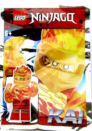 Lego Ninjago Minifigur Kai Polybag
