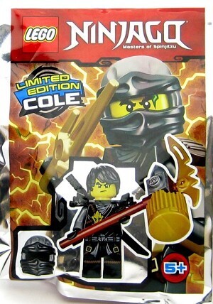 Lego Ninjago Minifigur Cole Polybag