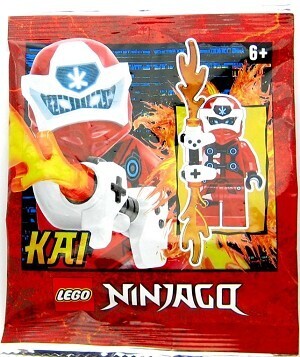 Lego Ninjago Minifigur Digi Kai Polybag