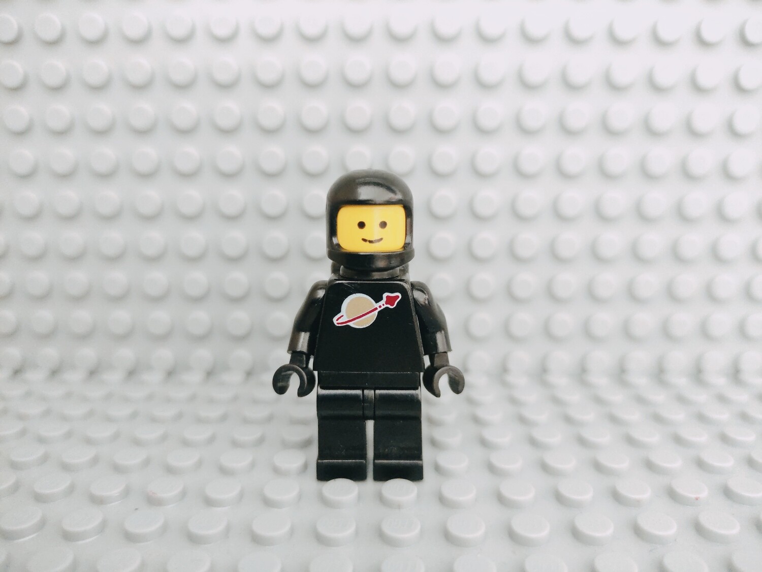 Lego Space Minifigur Classic Space Astronaut Schwarz
