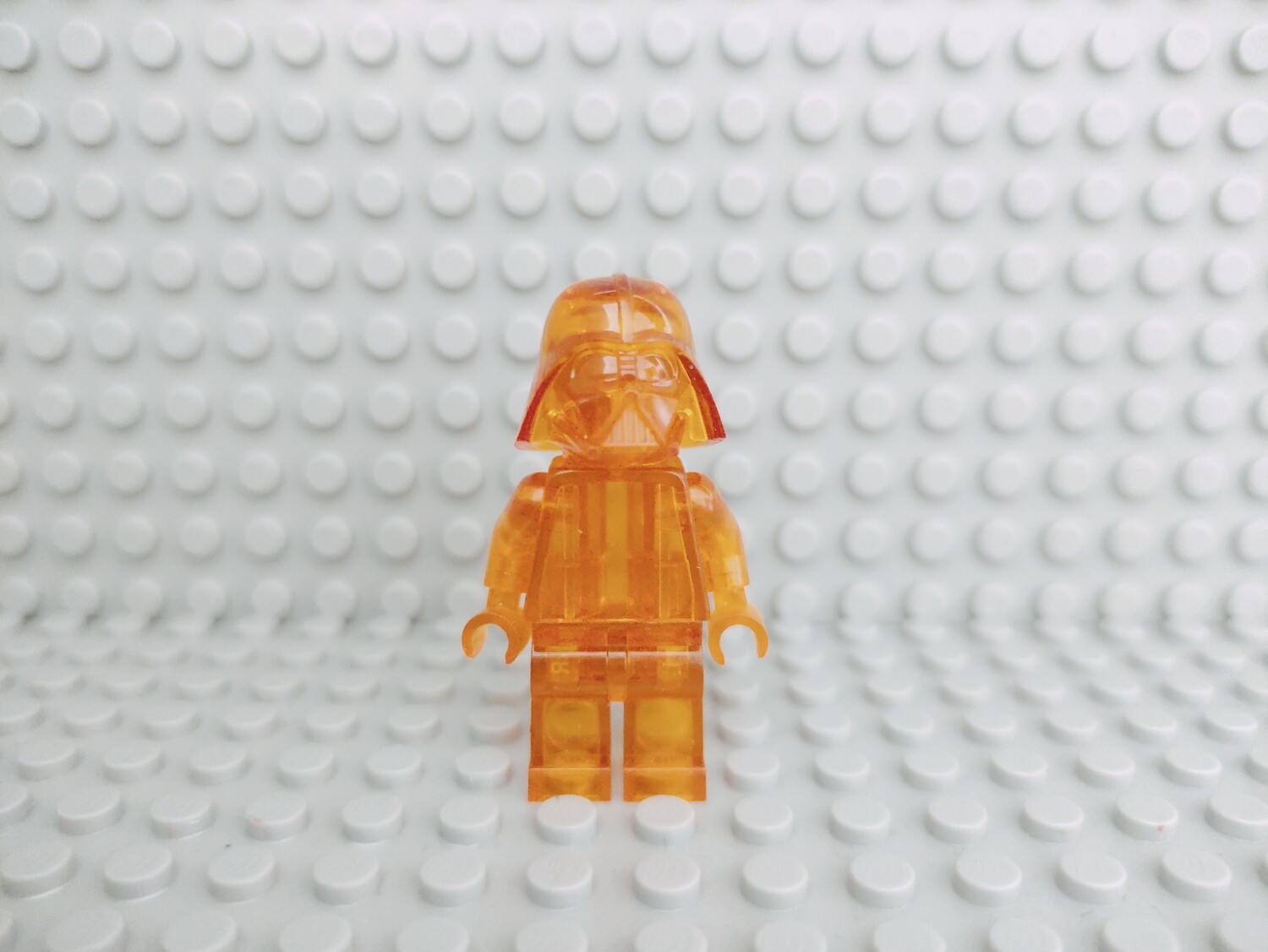 Lego Star Wars Minifigur Darth Vader Prototype trans orange