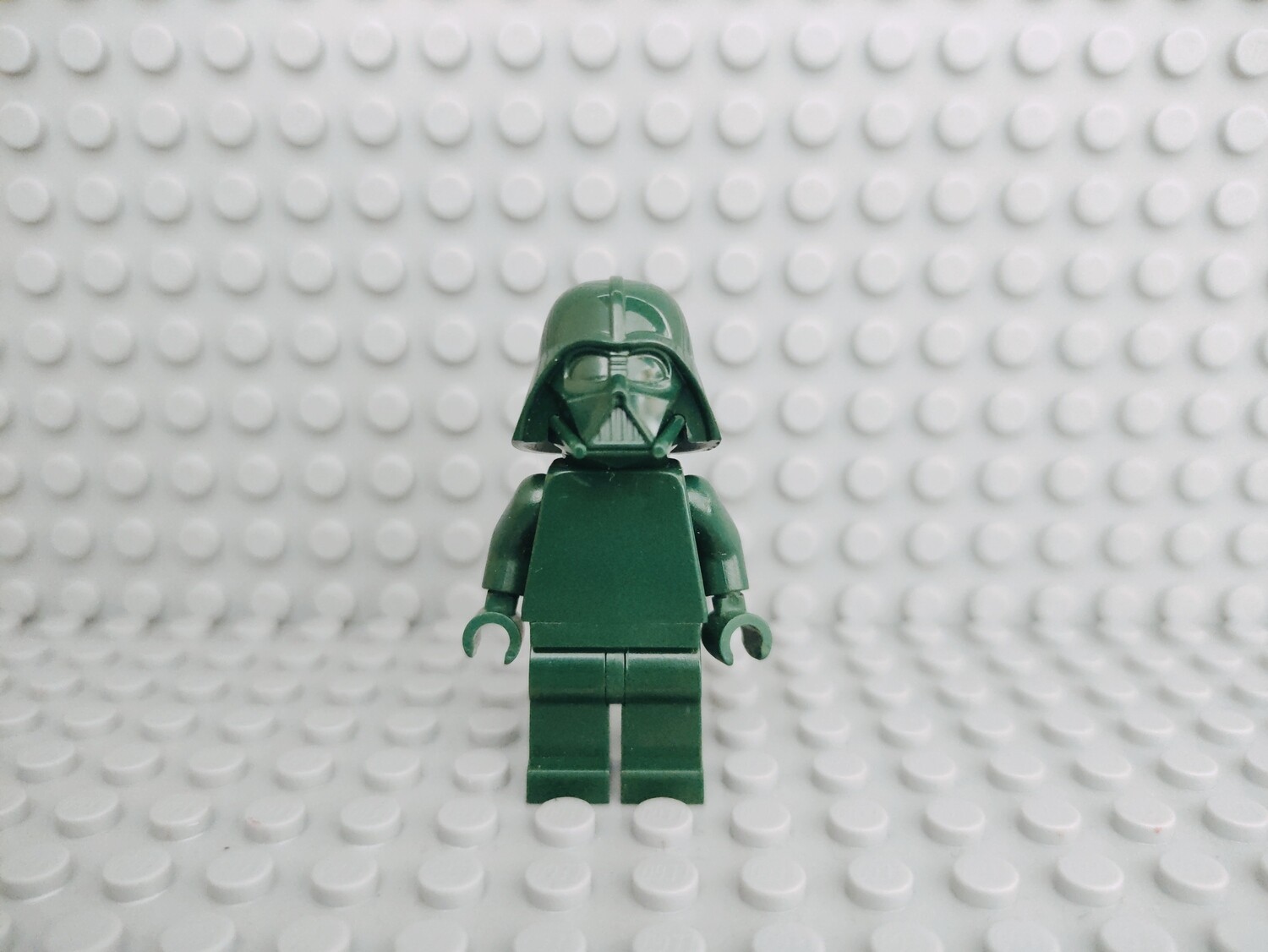 Lego Star Wars Minifigur Darth Vader Prototype dunkelgrün