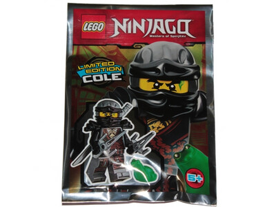 Lego Ninjago Minifigur Cole Polybag