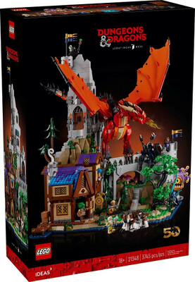 Lego Ideas 21348 Dungeons &amp; Dragons: Red Dragon&#39;s Tale
