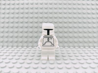 Lego Star Wars Minifigur Boba Fett White inkl. Polybag