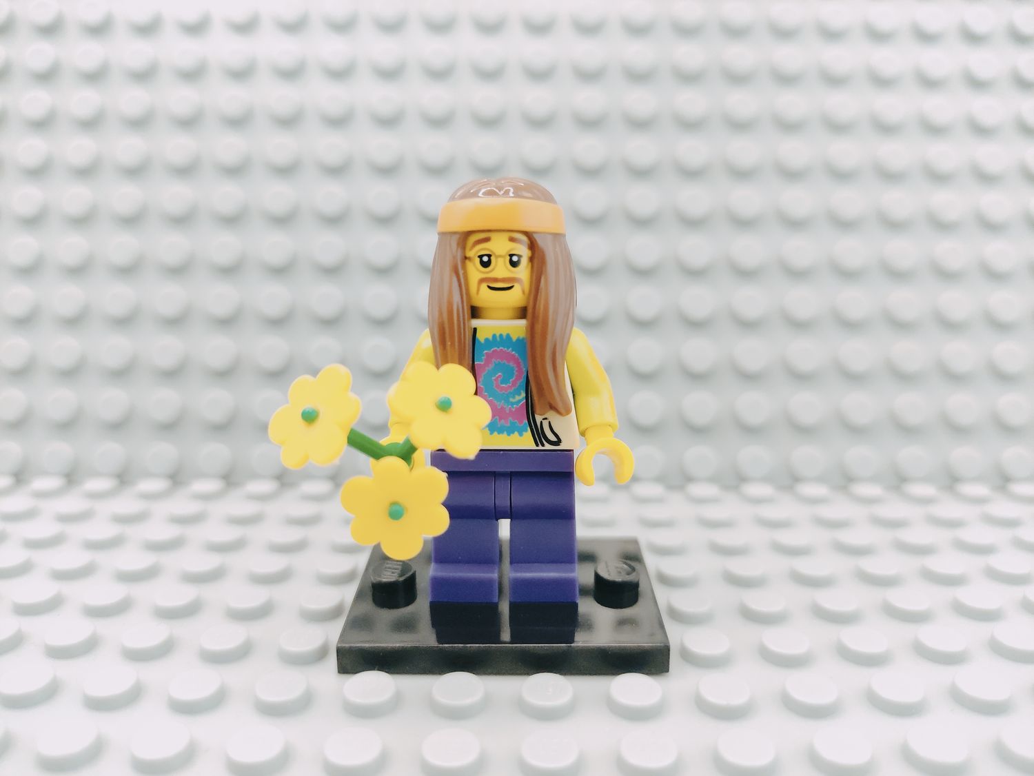 Lego Minifigures Minifigur Hippie Series 7
