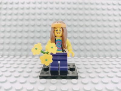 Lego Minifigures Minifigur Hippie Series 7
