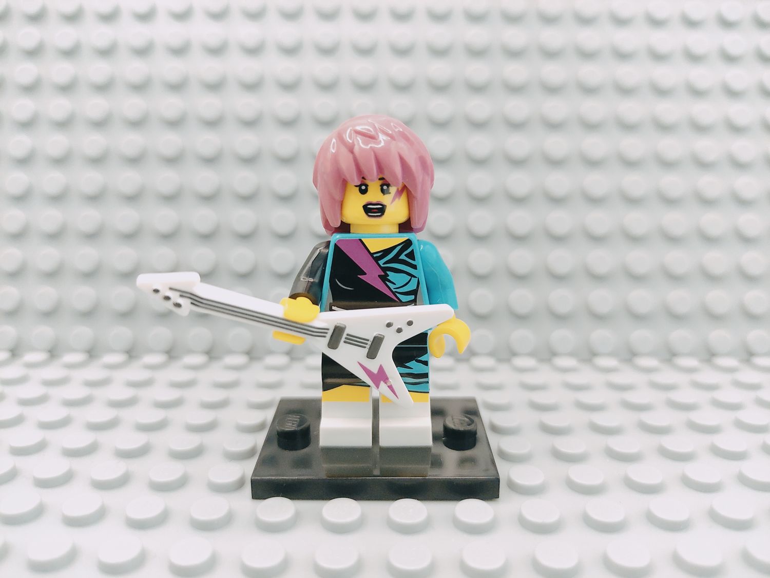 Lego Minifigures Minifigur Rocker Girl Series 7