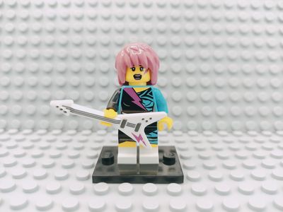 Lego Minifigures Minifigur Rocker Girl Series 7