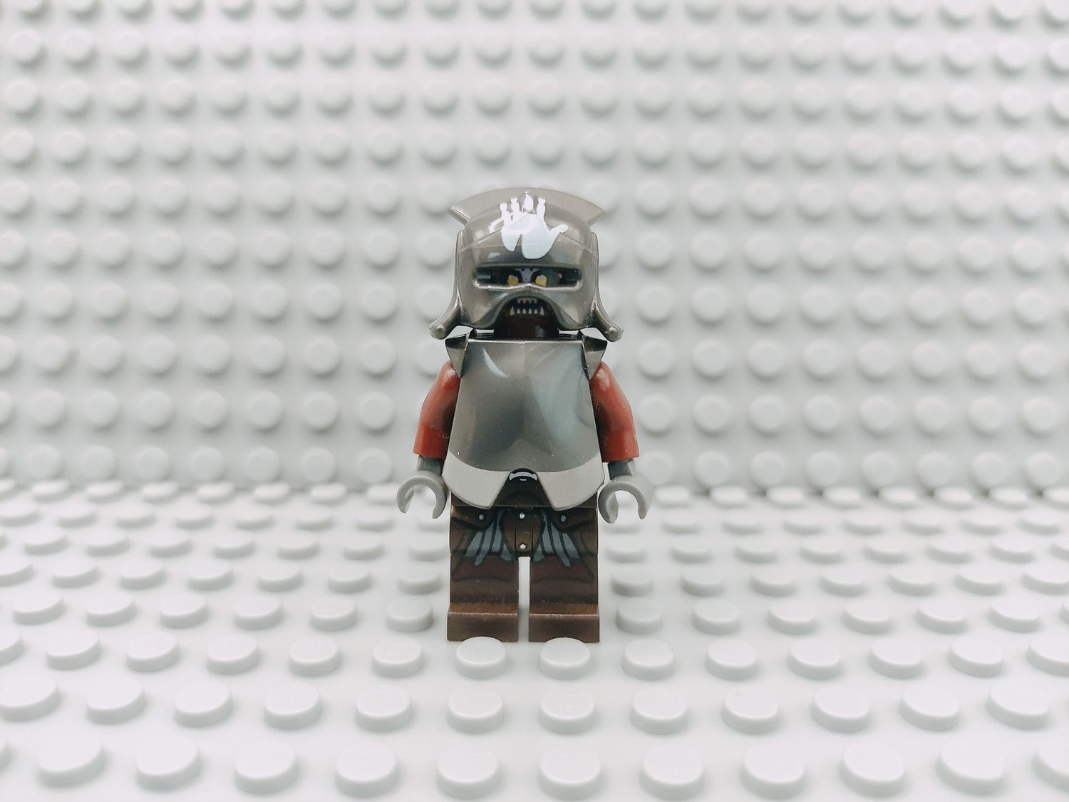 Lego Herr der Ringe Minifigur Uruk-hai Handprint
