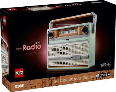 Lego Icons 10334 Retro Radio