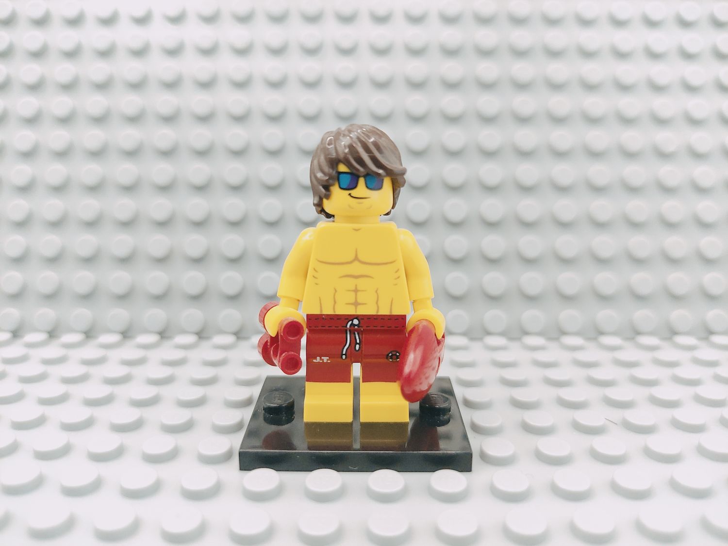 Lego Minifigures Minifigur Lifeguard Series 12
