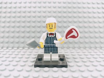 Lego Minifigures Minifigur Butcher Series 6