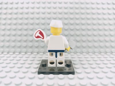 Lego Minifigures Minifigur Butcher Series 6