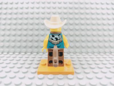 Lego Minifigures Minifigur Cowboy Costume Guy Series 18