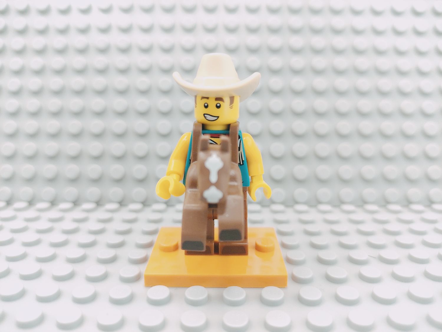 Lego Minifigures Minifigur Cowboy Costume Guy Series 18