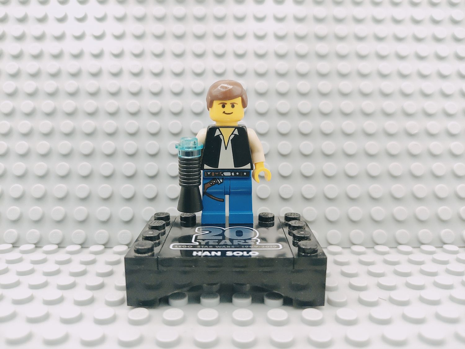 Lego Star Wars Minifigur Han Solo 20th Anniversary Torso
