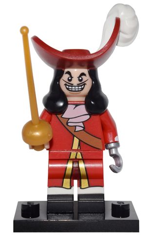 Lego Minifigures Minifigur Disney Series 1 Captain Hook