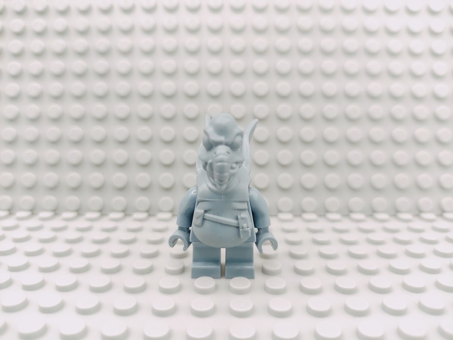 Lego Star Wars Minifigur Watto Monochrom 