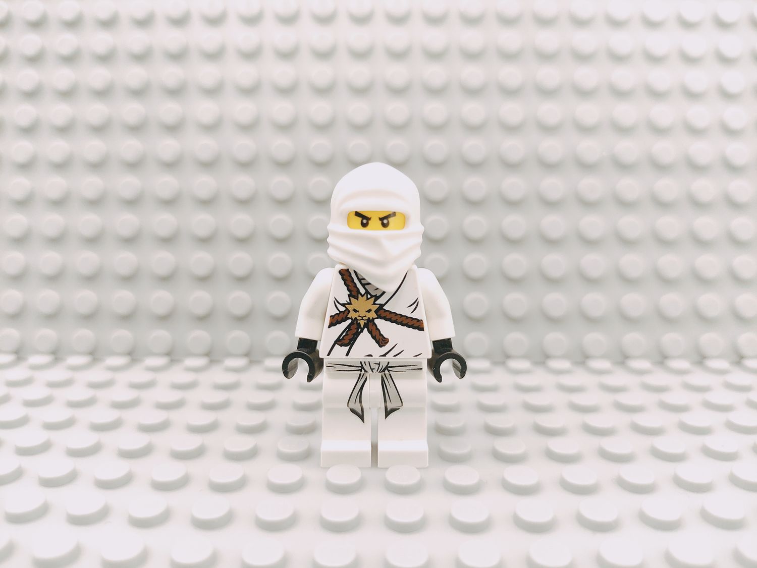 Lego Ninjago Minifigur Zane The Golden Weapons